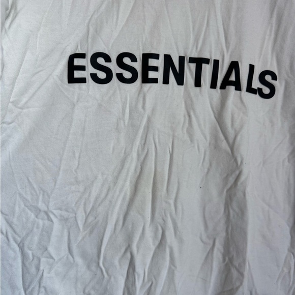 Essentials Classic White Tee - Picture 2 of 4